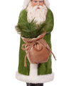 17.25" Vintage Velvet Santa (2-Colors)