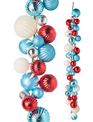 4' Merry Multicolor Ball Garland
