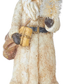8.5" Glittered Santa (3-Colors)
