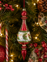 Holly Finial Ornament (2 Styles)