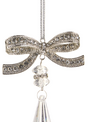 Jeweled Bow w/ Crystal Drop (2-Styles)