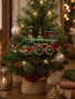 5.5" Glass Train Ornament