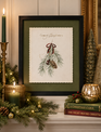 Merry Christmas Pine Print