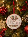Merry Christmas Berry Disk