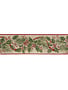 2.5" x 10 Yards Taupe Holly Berry Wired Ribbon