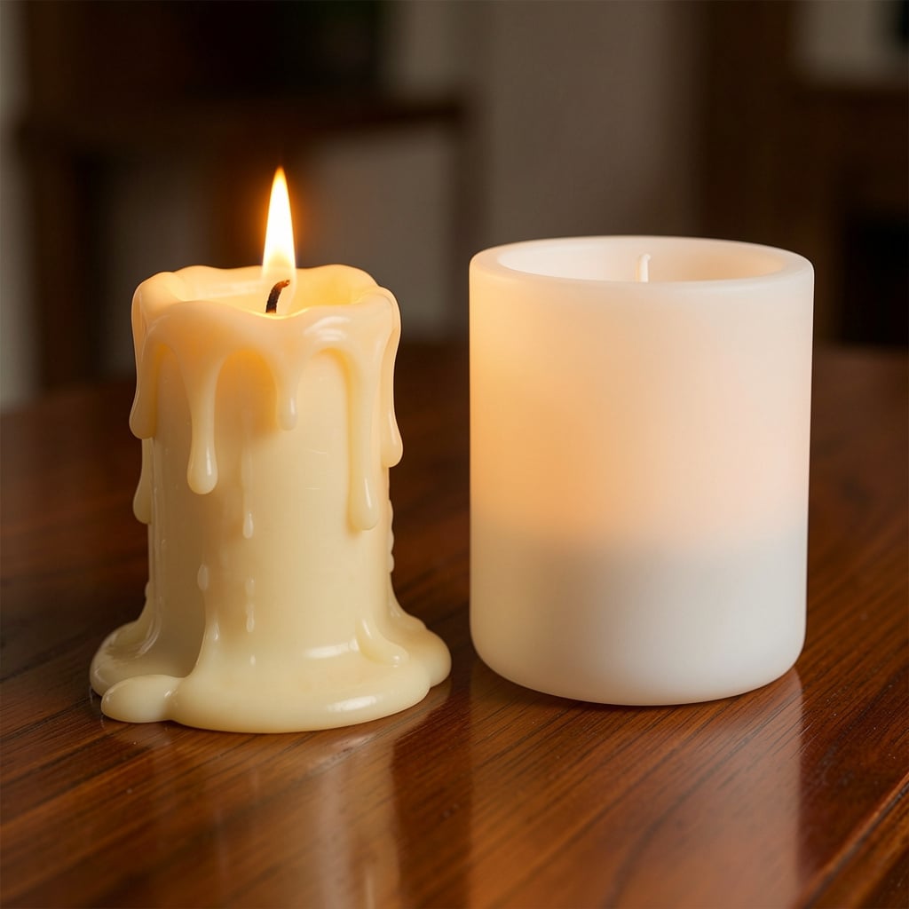 Flameless Candles vs. Real Candles: Which Is Safer, Smarter, and More Beautiful?