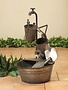 Galvanized Antique Garden Fountain
