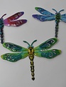 Small Colorful Metal Dragonfly