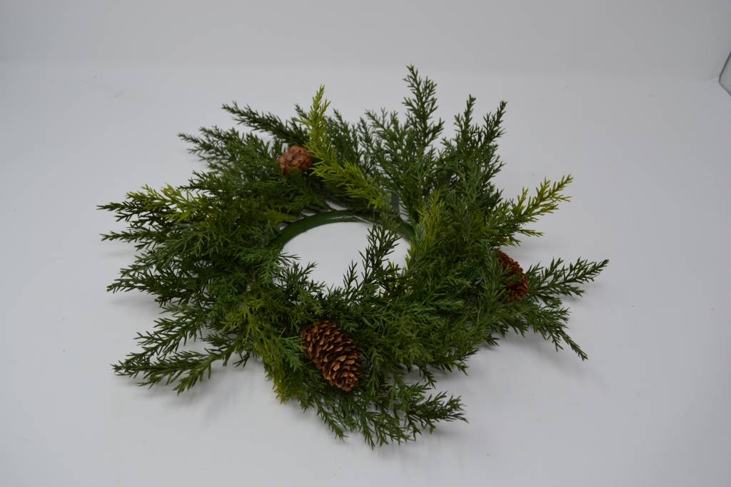 Arborvitae Candle Ring