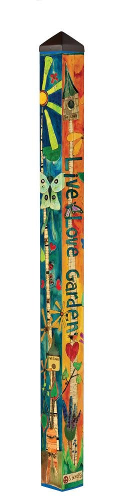 6' Love Garden Peace Pole