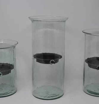 Glass Hurricane (3 Sizes)