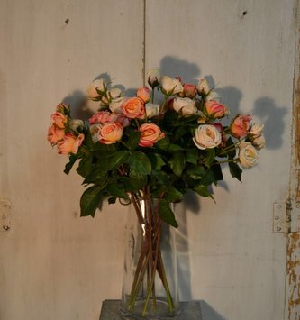 Natural Touch Heritage Rose Spray (4 Colors)