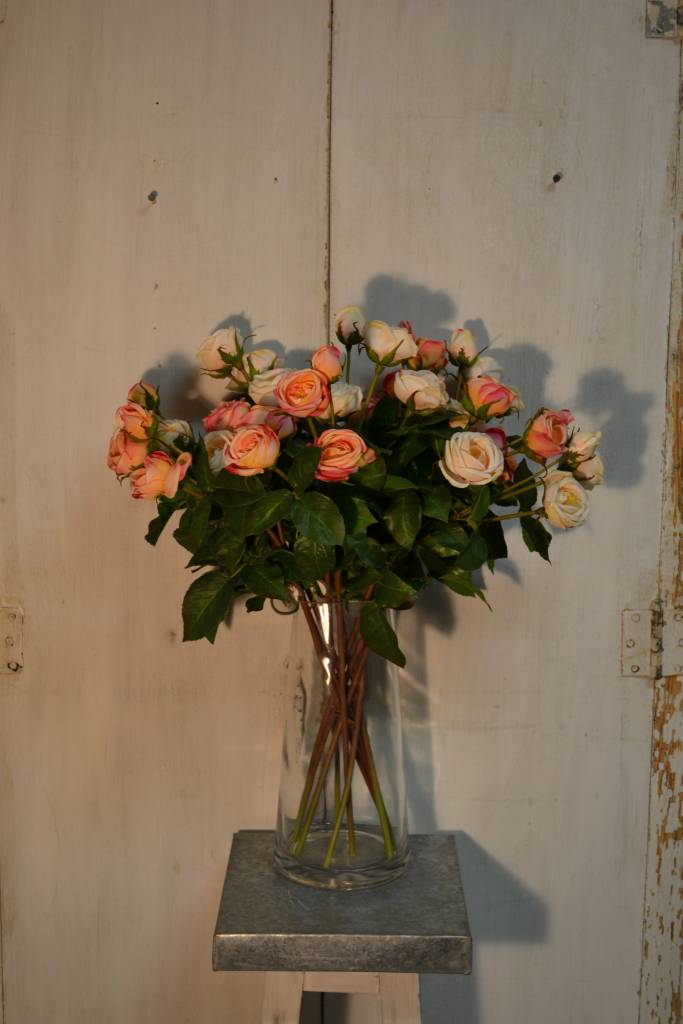 Natural Touch Heritage Rose Spray (4 Colors)