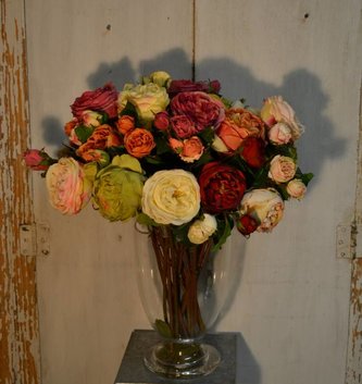 English Rose Bloom (4-Colors)