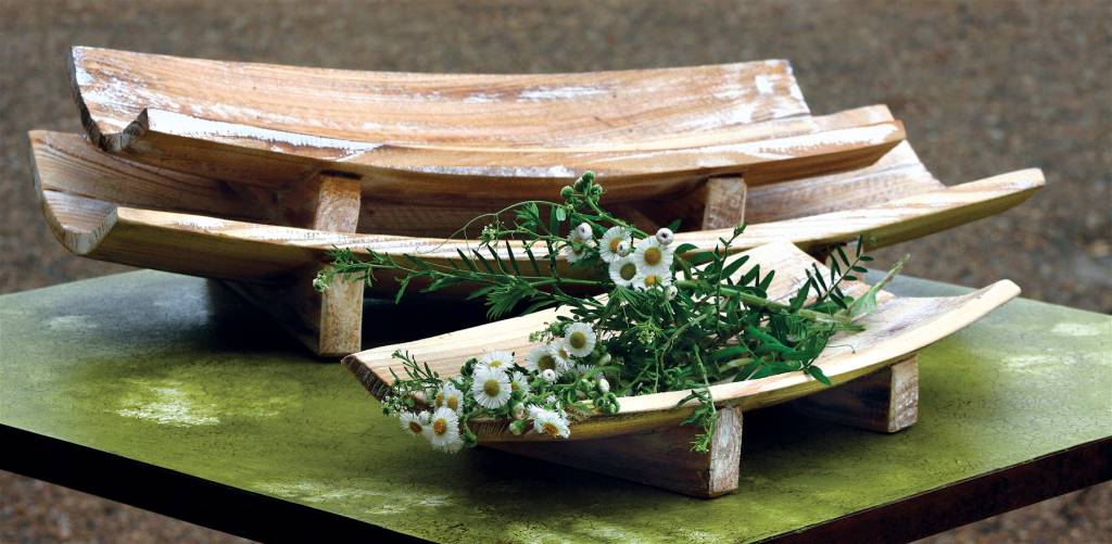 Curved Wooden Tray (3 Sizes)