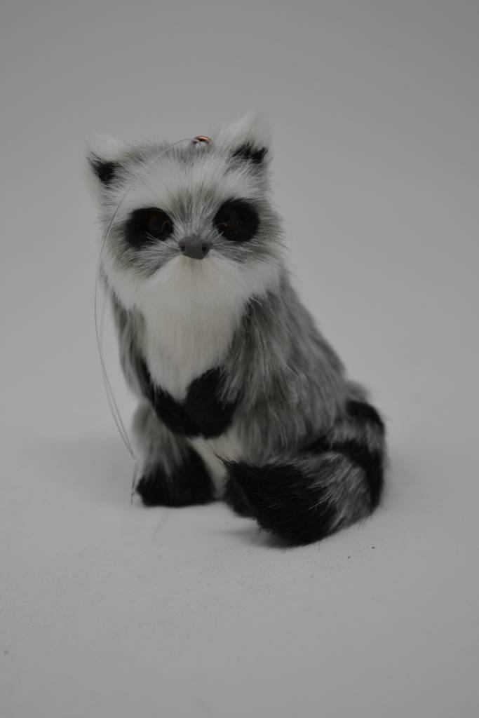 Furry Raccoon Ornament (2 Styles)