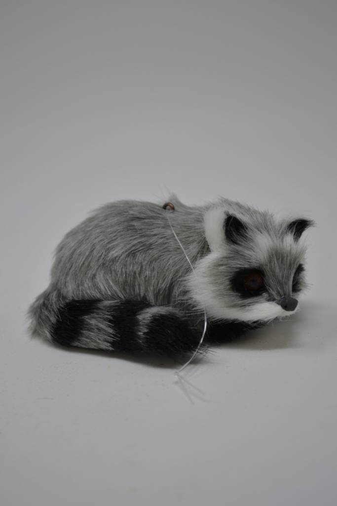 Furry Raccoon Ornament (2 Styles)