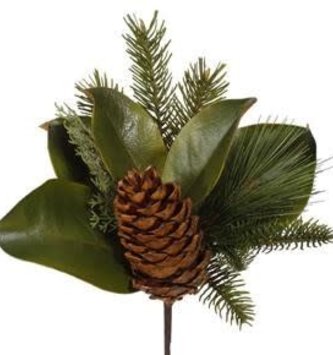 Magnolia Pinecone Pick