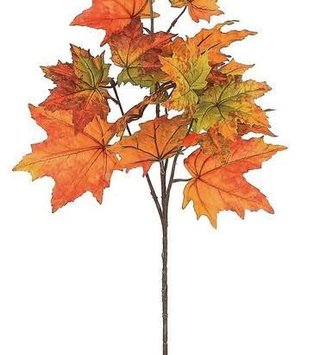 Autumn Maple Leaf Spray
