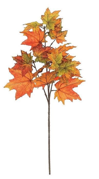 Autumn Maple Leaf Spray