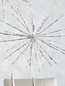LED Silver Starburst w/ Remote