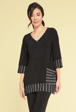 Sympli V-stripe tunic 23146CB-2