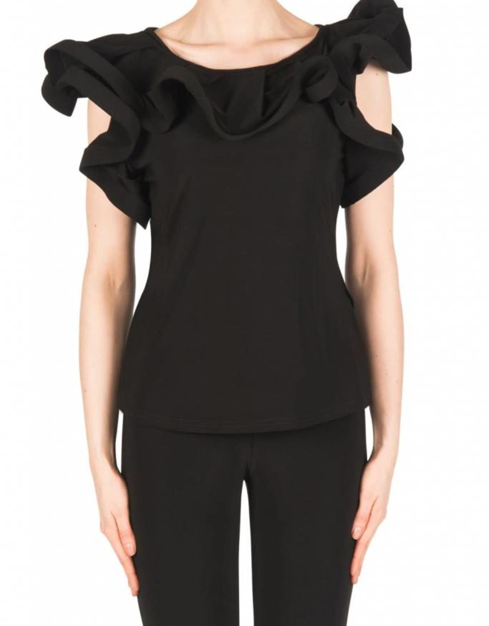 Joseph Ribkoff Joseph Ribkoff Oversized Ruffles Top 183168