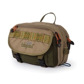 Fishpond San Juan Vertical Chest Pack - Sand / Saddle Brown