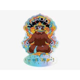 Yakoda Trippy Bear Sticker