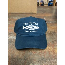 Taos Fly Shop fly fishing hat cap Ouray NWOT navy - Depop