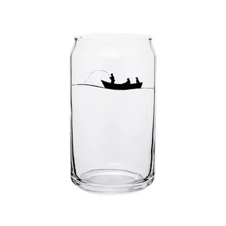Drifter Beer Can Glass