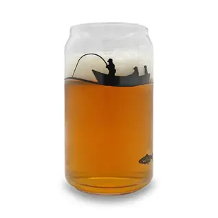 Drifter Beer Can Glass
