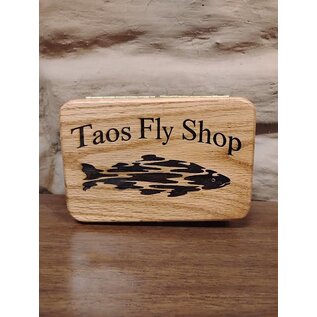 Rustic Angler Forge TFS Logo - Wood Fly Box