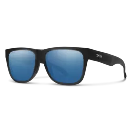 Lowdown 2 Chromapop Polarized Glass Matte Black Polarized Blue Mirror