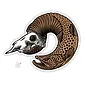 Casey Underwood Artwork and Design Bighorn Brown Decal