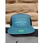 L2 Brands Hopback 7 Panel Flat Brim Adjustable Marine/Black Trucker