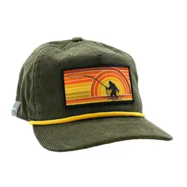 Sunset Squatch Corduroy Hat
