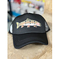 Wild Stylin Rainbow Meshback Hat Black