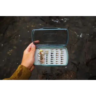 Tacky Pescador Fly Box - Medium - Clear - Dynamic Foam