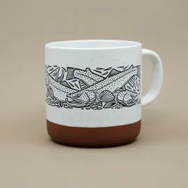 Casey Underwood Artwork and Design Freeding Frenzy Mug