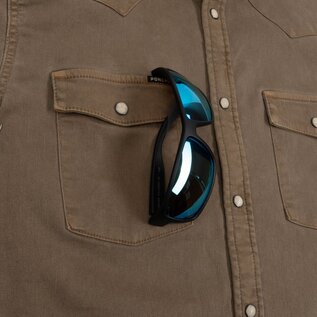 Poncho Men's Denim Shirt