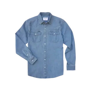 Poncho Men's Denim Shirt