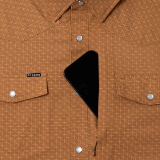 Poncho Men's Western Shirt