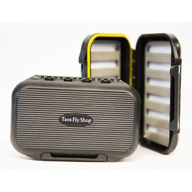 Black Two-Sided Taos Fly Shop Fly Box