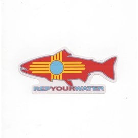 New Mexico Rep Your Water Sticker