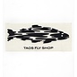 Taos Fly Shop Decal Sticker Black