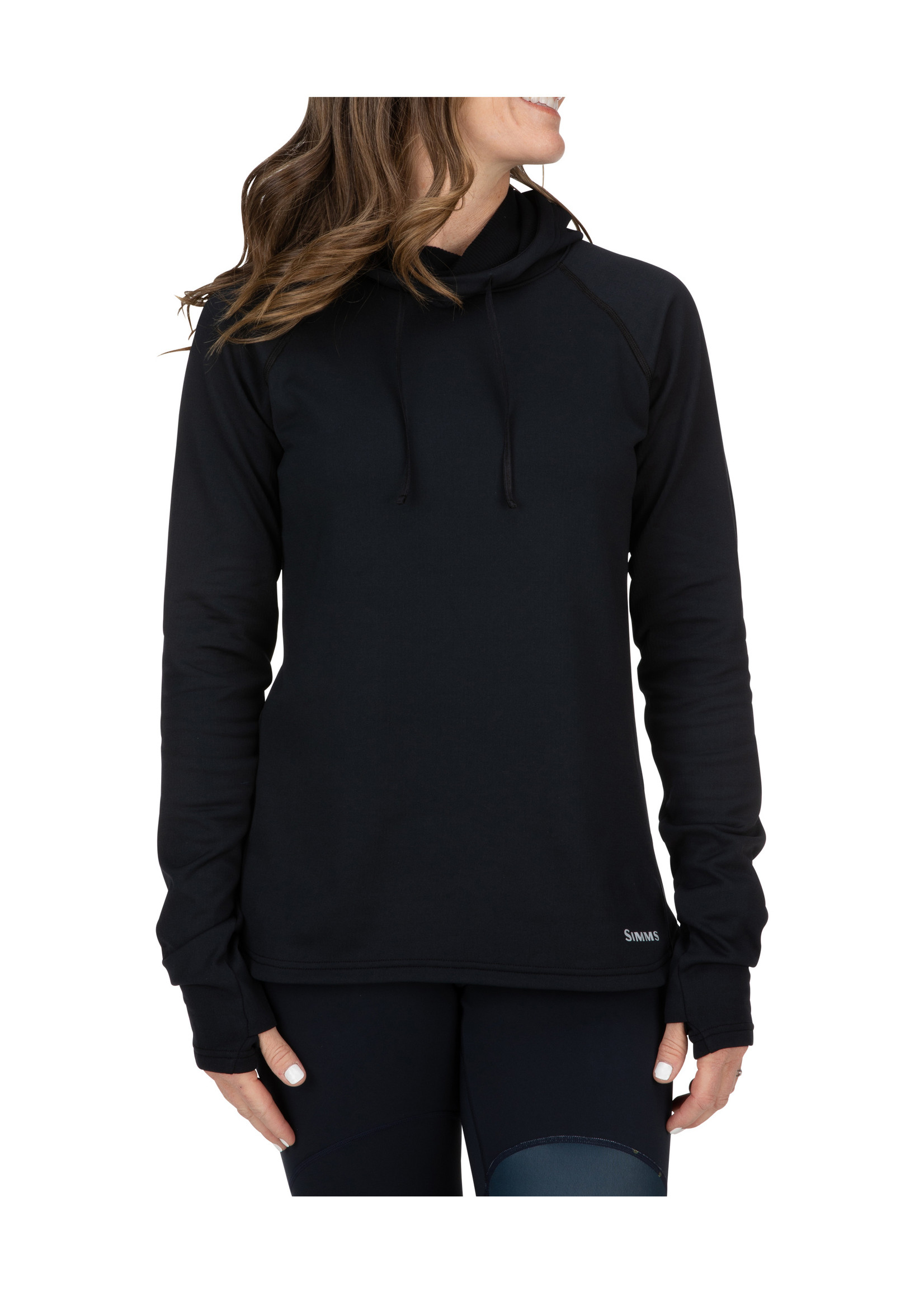 SIMMS WOMEN'S HEAVYWEIGHT BASELAYER HOODY