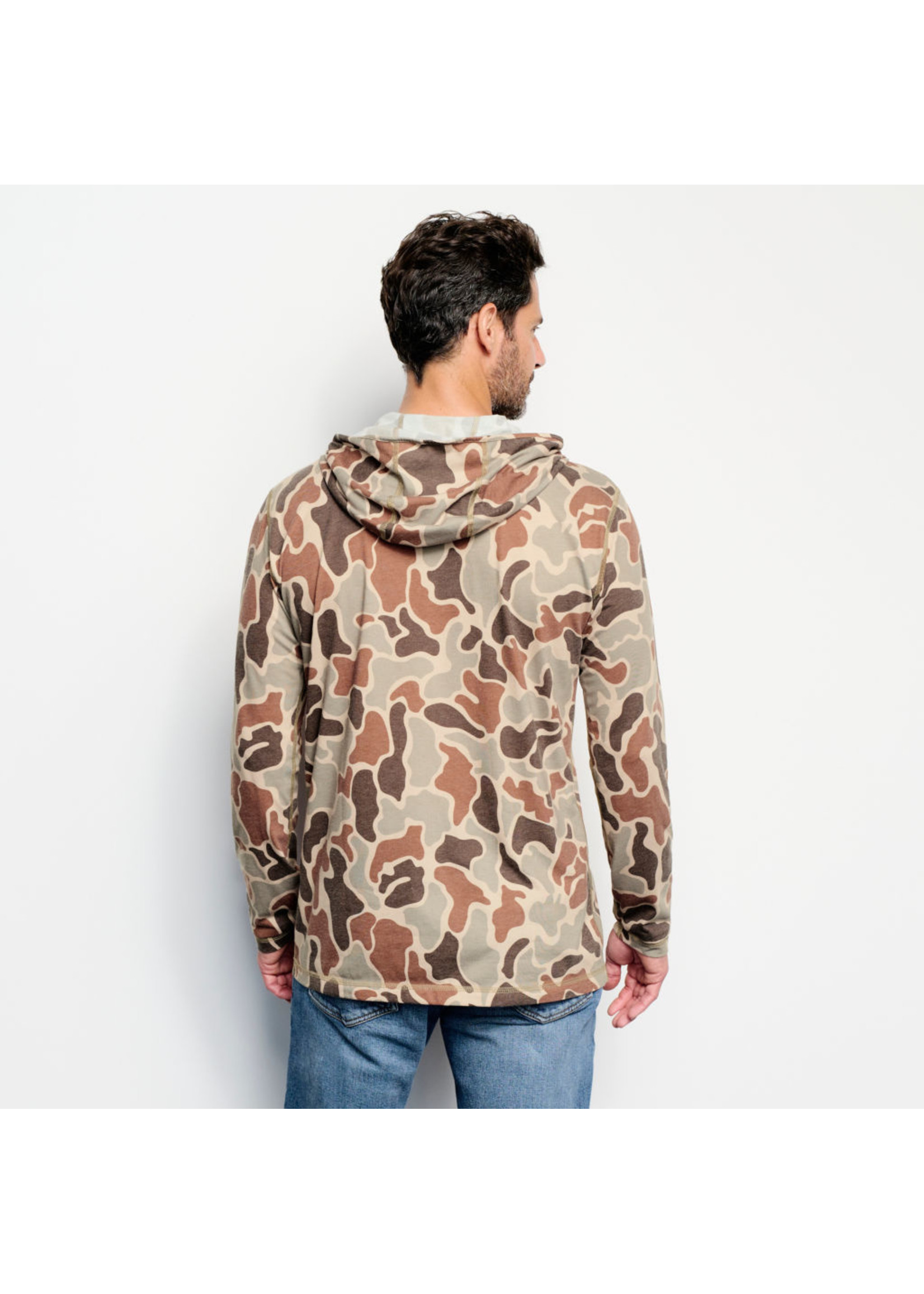 ORVIS MEN'S DRIRELEASE PRINTED HOODY