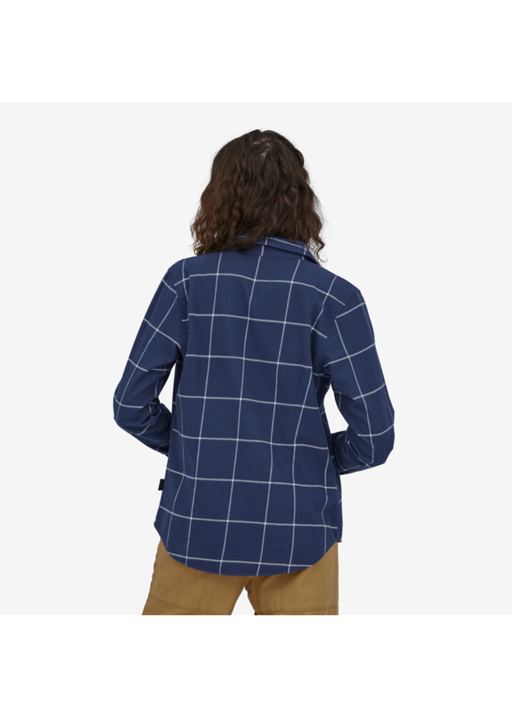 PATAGONIA Patagonia WOMENS ORGANIC COTTON MIDWEIGHTLONG SLEEVE FJORD FLANNEL SHIRT