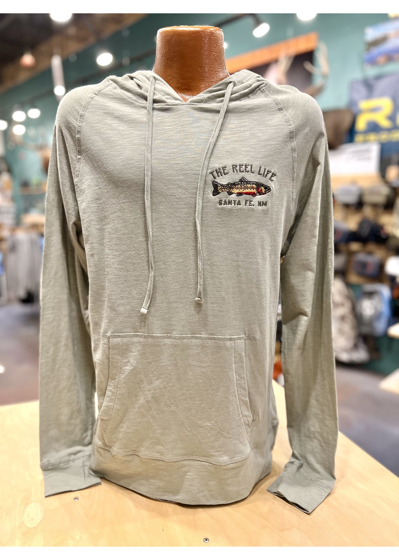 OURAY TRL LOGO TROUT LIGHT WEIGHT HOODIE